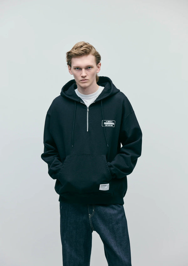 【NEIGHBORHOOD|ネイバーフッド】CLASSIC SWEAT HALF ZIP HOODIE LS/クラッシック スウェット ハーフジップフーディー LS(BLACK,BROWN,GRAY) - STREAM【NEIGHBORHOOD|ネイバーフッド】CLASSIC SWEAT HALF ZIP HOODIE LS/クラッシック スウェット ハーフジップフーディー LS(BLACK,BROWN,GRAY)STREAMBROWNM
