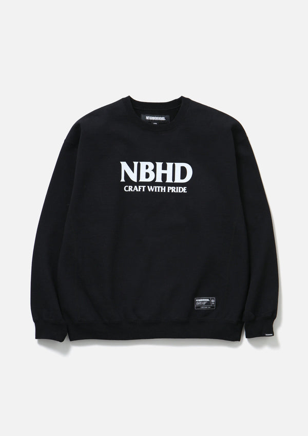 【NEIGHBORHOOD|ネイバーフッド】CLASSIC SWEAT SHIRT LS/クラッシックスウェットシャツ LS(BLACK,GRAY) - STREAM【NEIGHBORHOOD|ネイバーフッド】CLASSIC SWEAT SHIRT LS/クラッシックスウェットシャツ LS(BLACK,GRAY)STREAMBLACKM