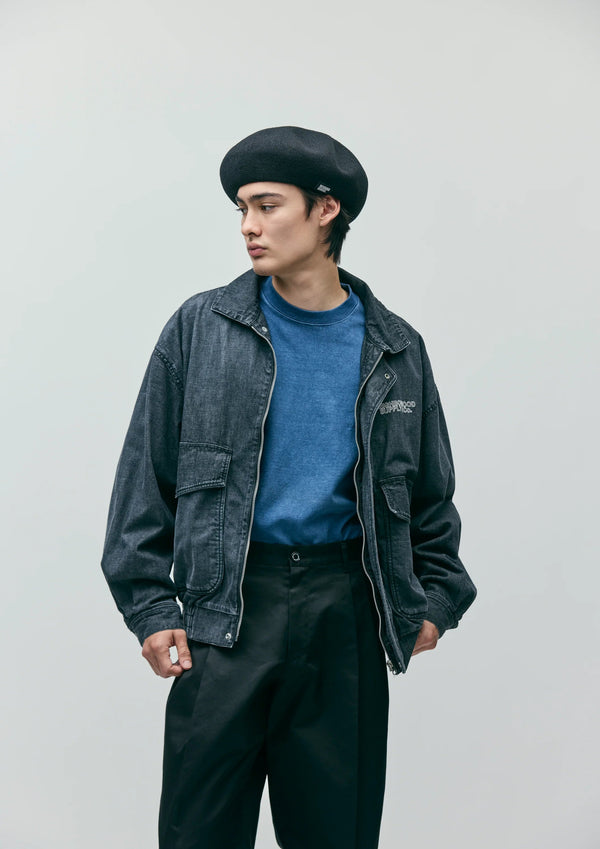 【NEIGHBORHOOD|ネイバーフッド】DENIM DAD JACKET/ デニムダッドジャケット(BLACK) - STREAM【NEIGHBORHOOD|ネイバーフッド】DENIM DAD JACKET/ デニムダッドジャケット(BLACK)STREAMBLACKM