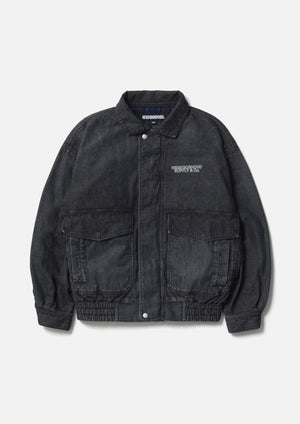 【NEIGHBORHOOD|ネイバーフッド】DENIM DAD JACKET/ デニムダッドジャケット(BLACK) - STREAM【NEIGHBORHOOD|ネイバーフッド】DENIM DAD JACKET/ デニムダッドジャケット(BLACK)STREAMBLACKM