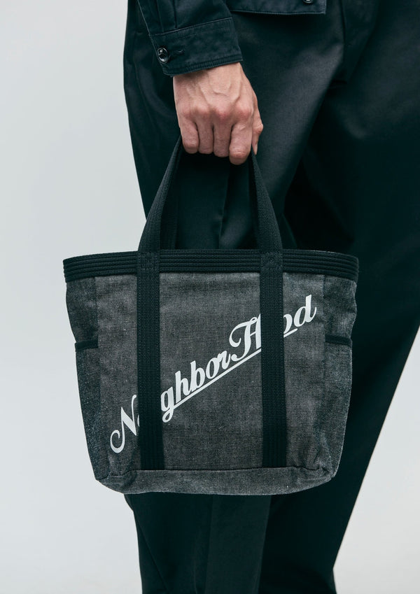 【NEIGHBORHOOD|ネイバーフッド】DENIM TOTE BAG - S /デニムトートバック - S(INDIGO,BLACK) - STREAM【NEIGHBORHOOD|ネイバーフッド】DENIM TOTE BAG - S /デニムトートバック - S(INDIGO,BLACK)STREAMBLACK
