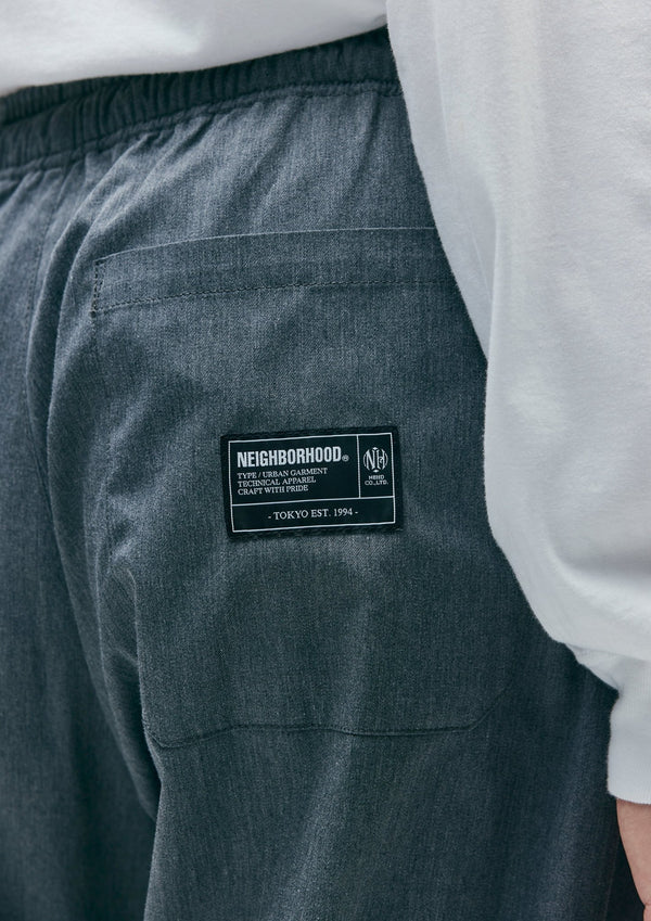 【NEIGHBORHOOD|ネイバーフッド】EASY PANTS/イージーパンツ(BLACK,GRAY) - STREAM【NEIGHBORHOOD|ネイバーフッド】EASY PANTS/イージーパンツ(BLACK,GRAY)STREAMBLACKM