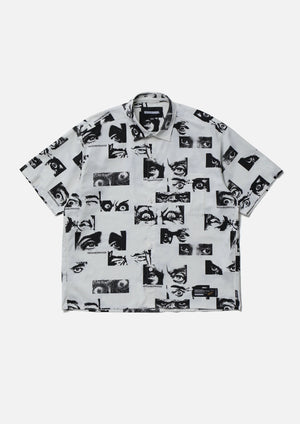 【NEIGHBORHOOD|ネイバーフッド】EYES PATTERN SHIRT SS/ アイズパターンシャツ SS(IVORY) - STREAM【NEIGHBORHOOD|ネイバーフッド】EYES PATTERN SHIRT SS/ アイズパターンシャツ SS(IVORY)STREAMIVORYM