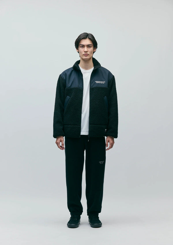 【NEIGHBORHOOD|ネイバーフッド】FLEECE JACKET/フリースジャケット(BLACK) - STREAM【NEIGHBORHOOD|ネイバーフッド】FLEECE JACKET/フリースジャケット(BLACK)STREAMBLACKM