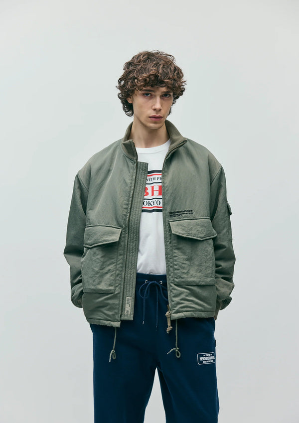 【NEIGHBORHOOD|ネイバーフッド】G - 8 FLIGHT JACKET/G - 8フライトジャケット(BLACK,OLIVE DRAB) - STREAM【NEIGHBORHOOD|ネイバーフッド】G - 8 FLIGHT JACKET/G - 8フライトジャケット(BLACK,OLIVE DRAB)STREAMOLIVEM
