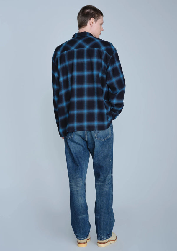 【NEIGHBORHOOD|ネイバーフッド】HOMBRE CHECK SHIRT LS(BLUE×GREEN, GRAY×NAVY)