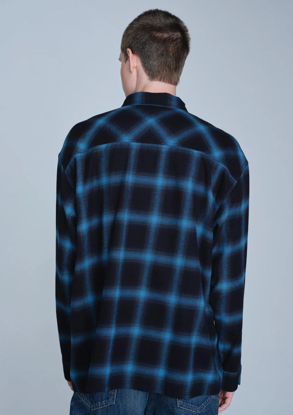 【NEIGHBORHOOD|ネイバーフッド】HOMBRE CHECK SHIRT LS(BLUE×GREEN, GRAY×NAVY)