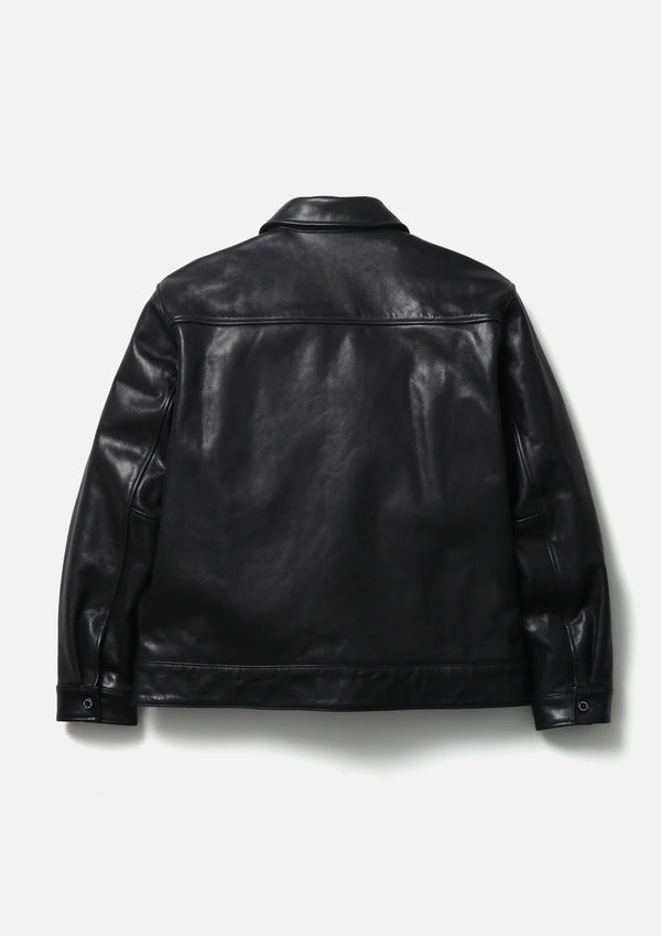 【NEIGHBORHOOD|ネイバーフッド】LEATHER SPORTS JACKET/レザースポーツジャケット(BLACK) - STREAM【NEIGHBORHOOD|ネイバーフッド】LEATHER SPORTS JACKET/レザースポーツジャケット(BLACK)STREAMBLACKM