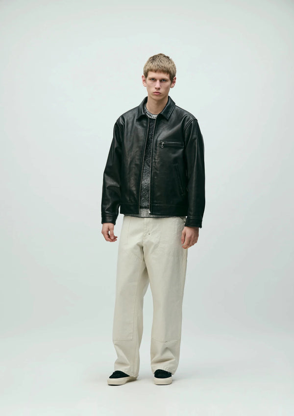 【NEIGHBORHOOD|ネイバーフッド】LEATHER SPORTS JACKET/レザースポーツジャケット(BLACK) - STREAM【NEIGHBORHOOD|ネイバーフッド】LEATHER SPORTS JACKET/レザースポーツジャケット(BLACK)STREAMBLACKM