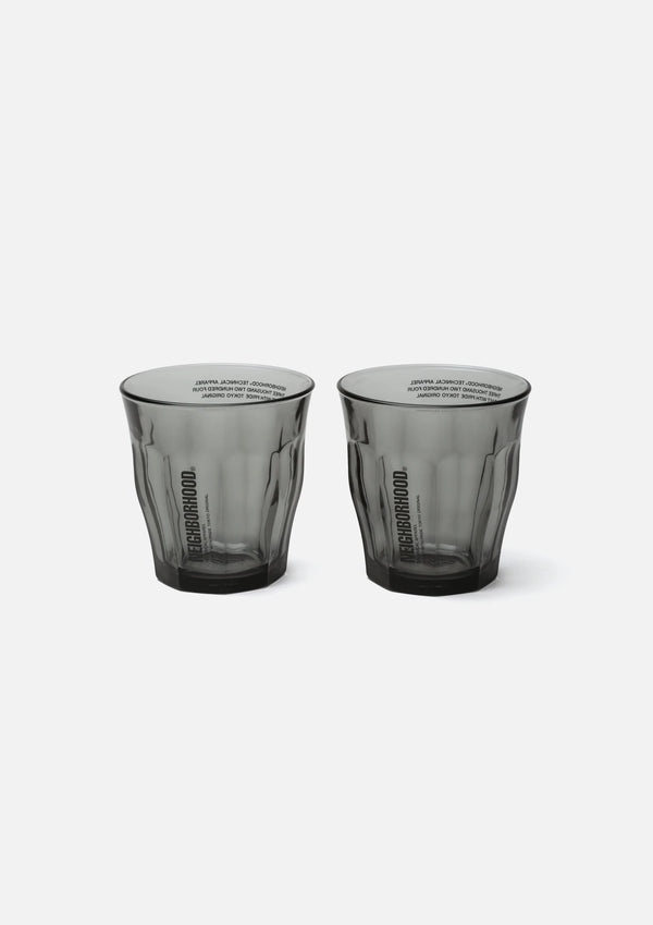 【NEIGHBORHOOD|ネイバーフッド】LOGO DURALEX GLASS - M SET/ロゴ デュラレックス グラス - M SET(GRAY) - STREAM【NEIGHBORHOOD|ネイバーフッド】LOGO DURALEX GLASS - M SET/ロゴ デュラレックス グラス - M SET(GRAY)STREAMBLACKONE SIZE