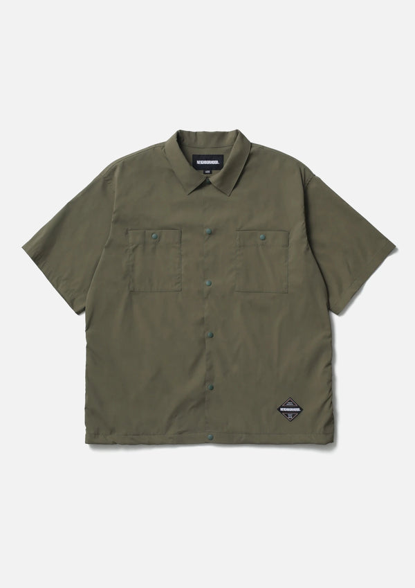 【NEIGHBORHOOD|ネイバーフッド】MULTIFUNCTIONAL SHIRT SS/マルチファンクショナルシャツSS(OLIVE DRAB,BLACK)