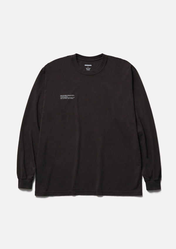 【NEIGHBORHOOD|ネイバーフッド】NH . TEE LS - 12 (BLACK,BROWN,WHITE) - STREAM【NEIGHBORHOOD|ネイバーフッド】NH . TEE LS - 12 (BLACK,BROWN,WHITE)STREAMBROWNS