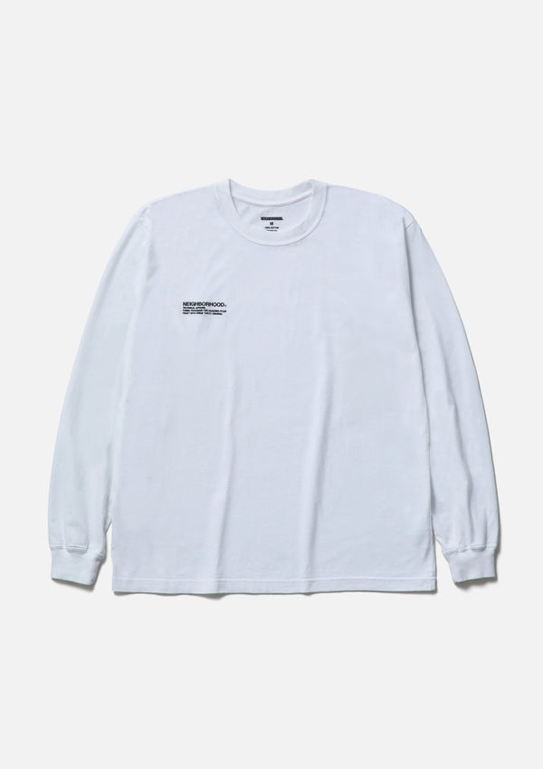 【NEIGHBORHOOD|ネイバーフッド】NH . TEE LS - 12 (BLACK,BROWN,WHITE) - STREAM【NEIGHBORHOOD|ネイバーフッド】NH . TEE LS - 12 (BLACK,BROWN,WHITE)STREAMWHITES