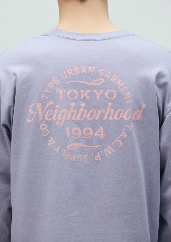 【NEIGHBORHOOD|ネイバーフッド】NH . TEE LS - 4(PURPLER,WHITE,GRAY,NAVY) - STREAM【NEIGHBORHOOD|ネイバーフッド】NH . TEE LS - 4(PURPLER,WHITE,GRAY,NAVY)STREAMBLACKM
