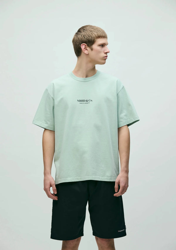 【NEIGHBORHOOD|ネイバーフッド】NH . TEE SS-9(GREEN,PURPLE,BLAC)