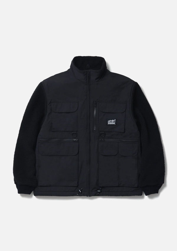 【NEIGHBORHOOD|ネイバーフッド】NH X EDDIE BAUER . FLEECE FISHING JACKET/NH Xエディーバウアー.フリースフィッシングジャケット(BLACK) - STREAM【NEIGHBORHOOD|ネイバーフッド】NH X EDDIE BAUER . FLEECE FISHING JACKET/NH Xエディーバウアー.フリースフィッシングジャケット(BLACK)STREAMBLACKS