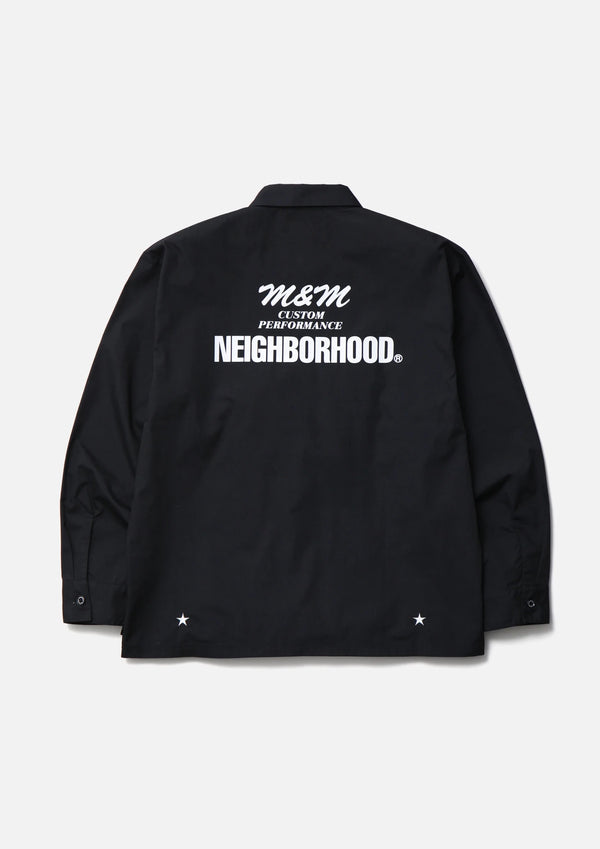 【NEIGHBORHOOD|ネイバーフッド】NH X M&M . CLASSIC WORK SHIRT LS