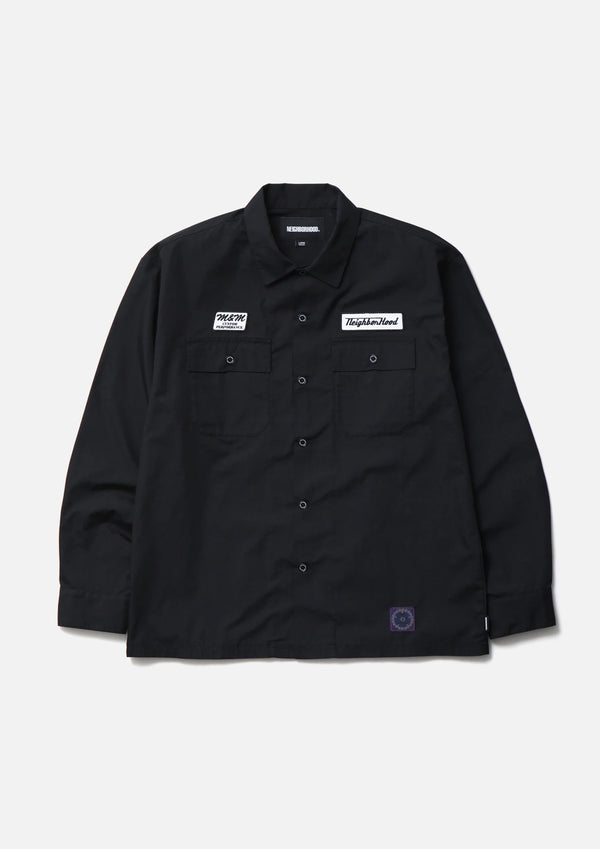 【NEIGHBORHOOD|ネイバーフッド】NH X M&M . CLASSIC WORK SHIRT LS