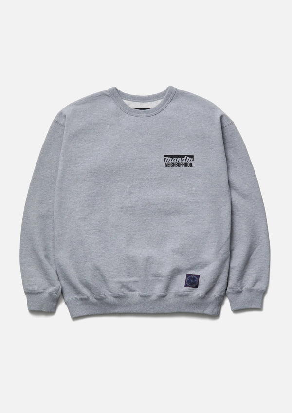【NEIGHBORHOOD|ネイバーフッド】NH X M&M . SWEAT SHIRT/NH X M&M .スウェットシャツ(GRAY,BLACK)