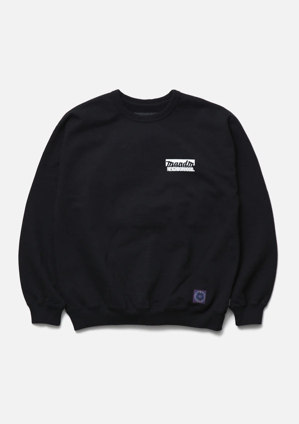 【NEIGHBORHOOD|ネイバーフッド】NH X M&M . SWEAT SHIRT/NH X M&M .スウェットシャツ(GRAY,BLACK)