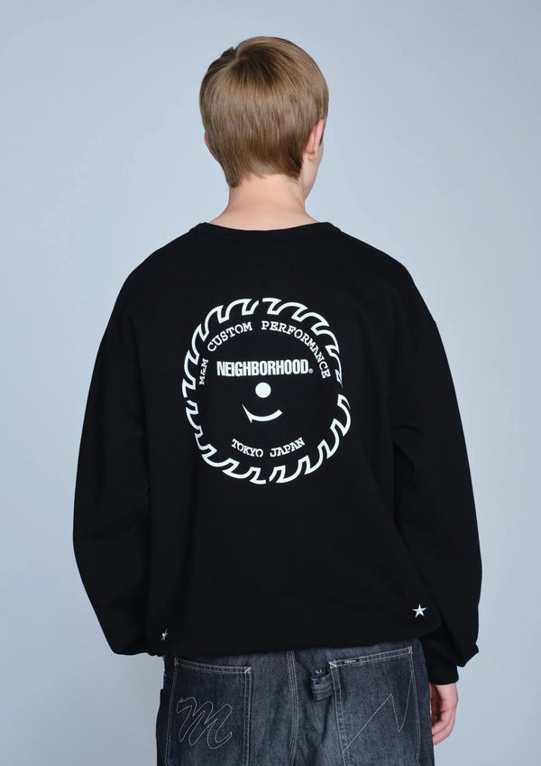 【NEIGHBORHOOD|ネイバーフッド】NH X M&M . SWEAT SHIRT/NH X M&M .スウェットシャツ(GRAY,BLACK)