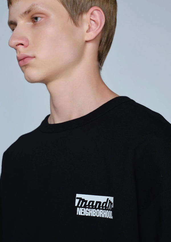 【NEIGHBORHOOD|ネイバーフッド】NH X M&M . SWEAT SHIRT/NH X M&M .スウェットシャツ(GRAY,BLACK)