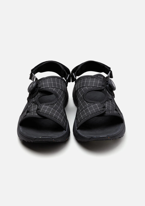 【NEIGHBORHOOD|ネイバーフッド】NH X RIG FOOTWEAR . REFLECTIVE SANDAL/NH X リグフットウェアー . リフレクティブサンダル(BLACK)