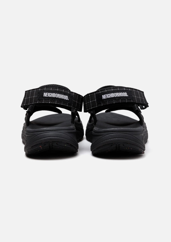 【NEIGHBORHOOD|ネイバーフッド】NH X RIG FOOTWEAR . REFLECTIVE SANDAL/NH X リグフットウェアー . リフレクティブサンダル(BLACK)