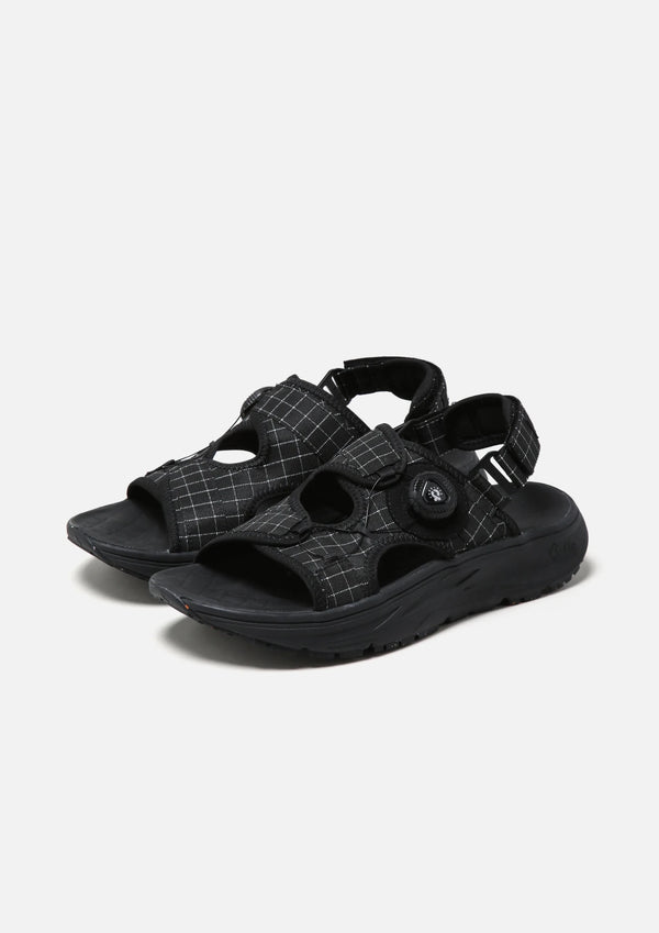 【NEIGHBORHOOD|ネイバーフッド】NH X RIG FOOTWEAR . REFLECTIVE SANDAL/NH X リグフットウェアー . リフレクティブサンダル(BLACK)