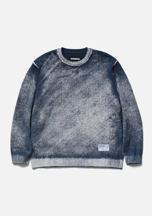 PIGMENT BLEED CREWNECK SWEATER