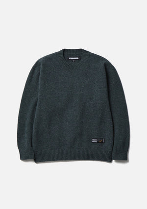 【NEIGHBORHOOD|ネイバーフッド】PLAIN CREWNECK SWEATER/プレーンクルーネックセーター(GRAY,GREEN,BLACK) - STREAM【NEIGHBORHOOD|ネイバーフッド】PLAIN CREWNECK SWEATER/プレーンクルーネックセーター(GRAY,GREEN,BLACK)STREAMGREENM