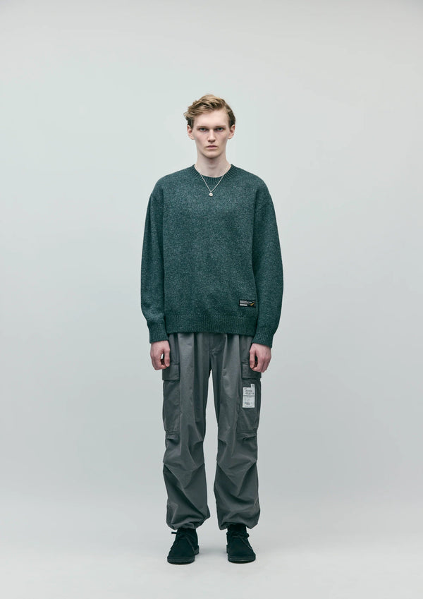 【NEIGHBORHOOD|ネイバーフッド】PLAIN CREWNECK SWEATER/プレーンクルーネックセーター(GRAY,GREEN,BLACK) - STREAM【NEIGHBORHOOD|ネイバーフッド】PLAIN CREWNECK SWEATER/プレーンクルーネックセーター(GRAY,GREEN,BLACK)STREAMGREENM