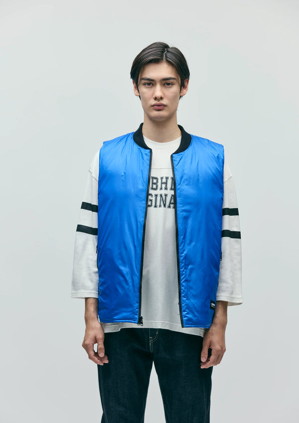 【NEIGHBORHOOD|ネイバーフッド】REVERSIBLE PADDED VEST/リバーシブルパテッドベスト(BLACK) - STREAM【NEIGHBORHOOD|ネイバーフッド】REVERSIBLE PADDED VEST/リバーシブルパテッドベスト(BLACK)STREAMBLACKL