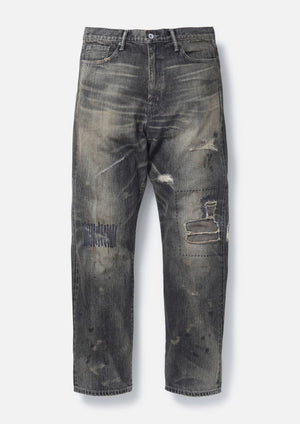 【NEIGHBORHOOD|ネイバーフッド】SAVAGE DENIM DP BASIC PANTS/サベージデニムDPベーシックパンツ(BLACK) - STREAM【NEIGHBORHOOD|ネイバーフッド】SAVAGE DENIM DP BASIC PANTS/サベージデニムDPベーシックパンツ(BLACK)STREAMS