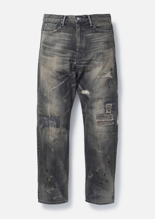 【NEIGHBORHOOD|ネイバーフッド】SAVAGE DENIM DP BASIC PANTS/サベージデニムDPベーシックパンツ(BLACK) - STREAM【NEIGHBORHOOD|ネイバーフッド】SAVAGE DENIM DP BASIC PANTS/サベージデニムDPベーシックパンツ(BLACK)STREAMS