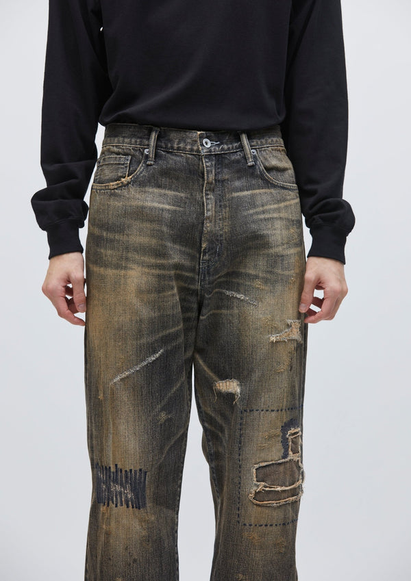 【NEIGHBORHOOD|ネイバーフッド】SAVAGE DENIM DP BASIC PANTS/サベージデニムDPベーシックパンツ(BLACK) - STREAM【NEIGHBORHOOD|ネイバーフッド】SAVAGE DENIM DP BASIC PANTS/サベージデニムDPベーシックパンツ(BLACK)STREAMS