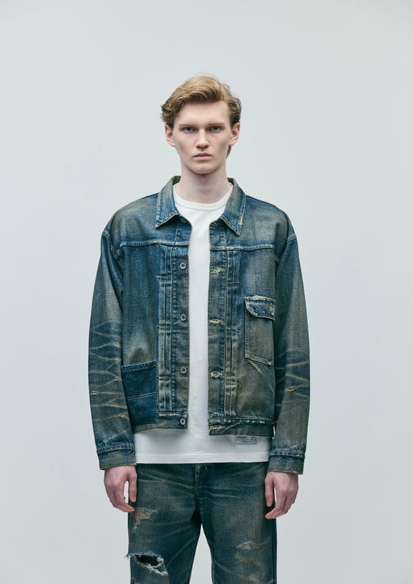 【NEIGHBORHOOD|ネイバーフッド】SAVAGE DENIM TYPE - 1 JACKET/サベージデニムTYPE - 1ジャケット(INDIGO) - STREAM【NEIGHBORHOOD|ネイバーフッド】SAVAGE DENIM TYPE - 1 JACKET/サベージデニムTYPE - 1ジャケット(INDIGO)STREAMINDIGOM