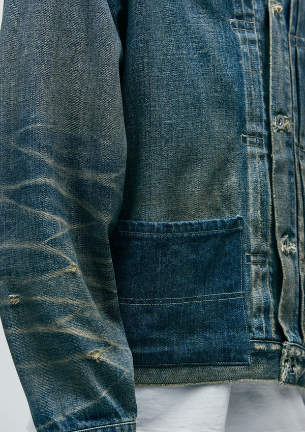 【NEIGHBORHOOD|ネイバーフッド】SAVAGE DENIM TYPE - 1 JACKET/サベージデニムTYPE - 1ジャケット(INDIGO) - STREAM【NEIGHBORHOOD|ネイバーフッド】SAVAGE DENIM TYPE - 1 JACKET/サベージデニムTYPE - 1ジャケット(INDIGO)STREAMINDIGOM