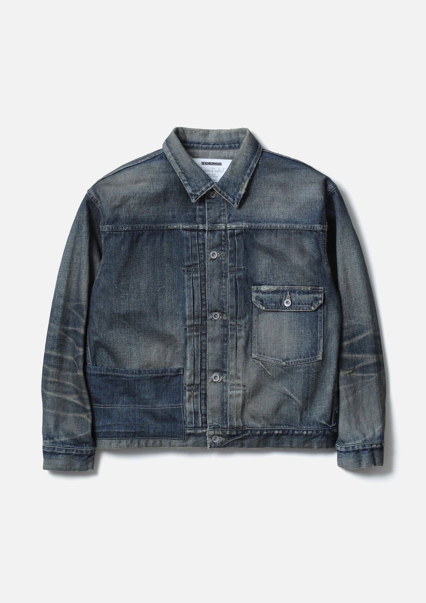 ネイバーフッド サベージ デニム ラインド ジャケット NEIGHBORHOOD|ネイバーフッド SAVAGE DENIM TYPE-1 JACKET 正規取扱