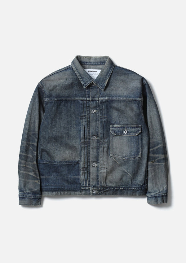 【NEIGHBORHOOD|ネイバーフッド】SAVAGE DENIM TYPE - 1 JACKET/サベージデニムTYPE - 1ジャケット(INDIGO) - STREAM【NEIGHBORHOOD|ネイバーフッド】SAVAGE DENIM TYPE - 1 JACKET/サベージデニムTYPE - 1ジャケット(INDIGO)STREAMINDIGOM