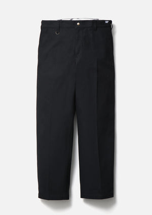 【NEIGHBORHOOD|ネイバーフッド】SLIM STRAIGHT WORK PANTS(BLACK)