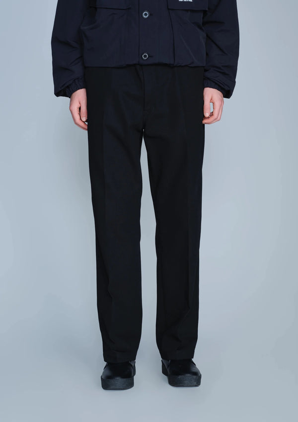 【NEIGHBORHOOD|ネイバーフッド】SLIM STRAIGHT WORK PANTS(BLACK)
