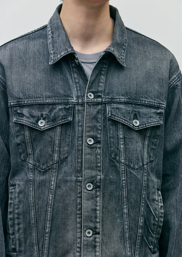 【NEIGHBORHOOD|ネイバーフッド】WASHED BLACK DENIM TYPE - 4 JACKET/ウォッシュドブラックデニムTYPE - 4ジャケット(BLACK) - STREAM【NEIGHBORHOOD|ネイバーフッド】WASHED BLACK DENIM TYPE - 4 JACKET/ウォッシュドブラックデニムTYPE - 4ジャケット(BLACK)STREAMBLACKS