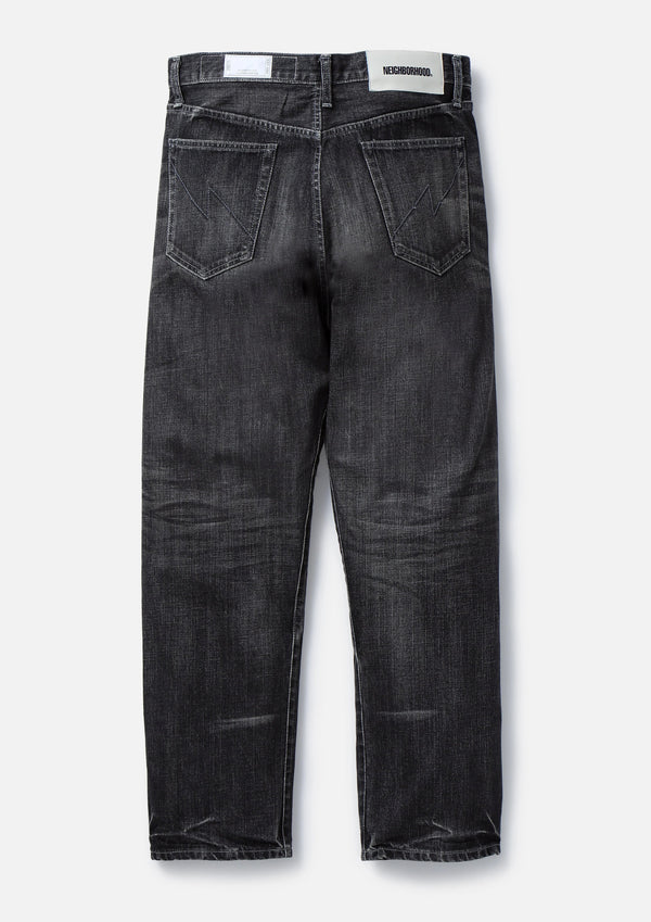 【NEIGHBORHOOD|ネイバーフッド】WASHED DENIM DP BASIC PANTS/ウォッシュドデニムDPベーシックパンツ - STREAM【NEIGHBORHOOD|ネイバーフッド】WASHED DENIM DP BASIC PANTS/ウォッシュドデニムDPベーシックパンツSTREAMBLACKS