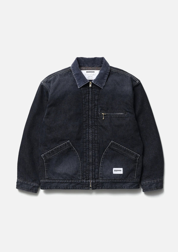 NEIGHBORHOOD|ネイバーフッド WASHED DENIM ZIP WORK JACKET 26AW 公式通販