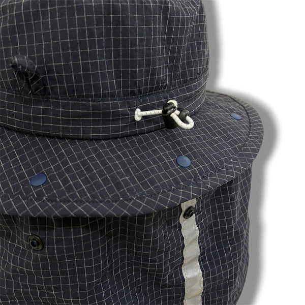 【NO CAP|ノーキャップ】CITY BREAK HAT/シティーブレイクハット(OYSTER ASH , NAUTCAL NAVY) 正規取扱店舗 公式オンライン通販 バケットハット リフレクター