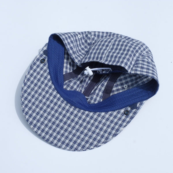 【NO CAP|ノーキャップ】QUICK SHADE LONG BILL CAP(POOLSIDE CHECK) 正規取扱店舗 公式オンライン通販 島根 松江 ロングビルキャップ 26FW