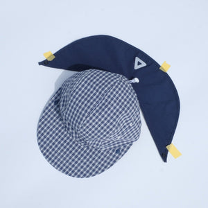【NO CAP|ノーキャップ】QUICK SHADE LONG BILL CAP(POOLSIDE CHECK) 正規取扱店舗 公式オンライン通販 島根 松江 ロングビルキャップ 26FW