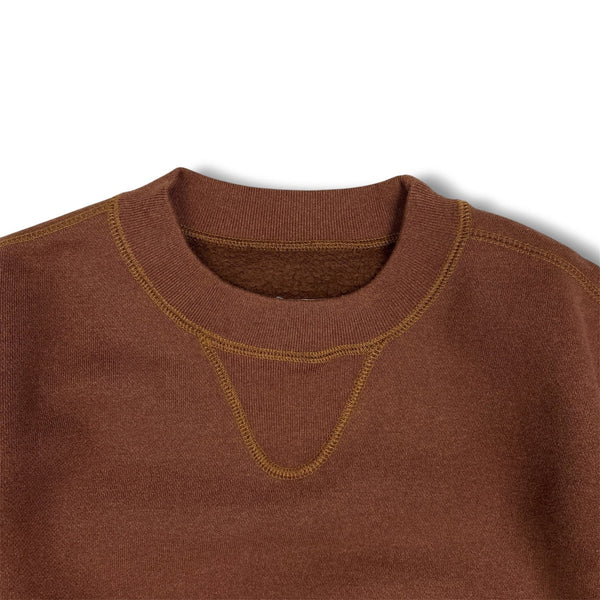 NOROLL|ノーロール C&C CREW SWEAT(BROWN RED) 正規取扱店舗 公式オンライン通販 島根 松江 26FW スウェット