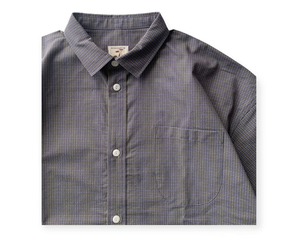 【NOROLL | ノーロール】NORMAL SHIRT(MULTI VIOLET) - STREAM【NOROLL | ノーロール】NORMAL SHIRT(MULTI VIOLET)STREAMM